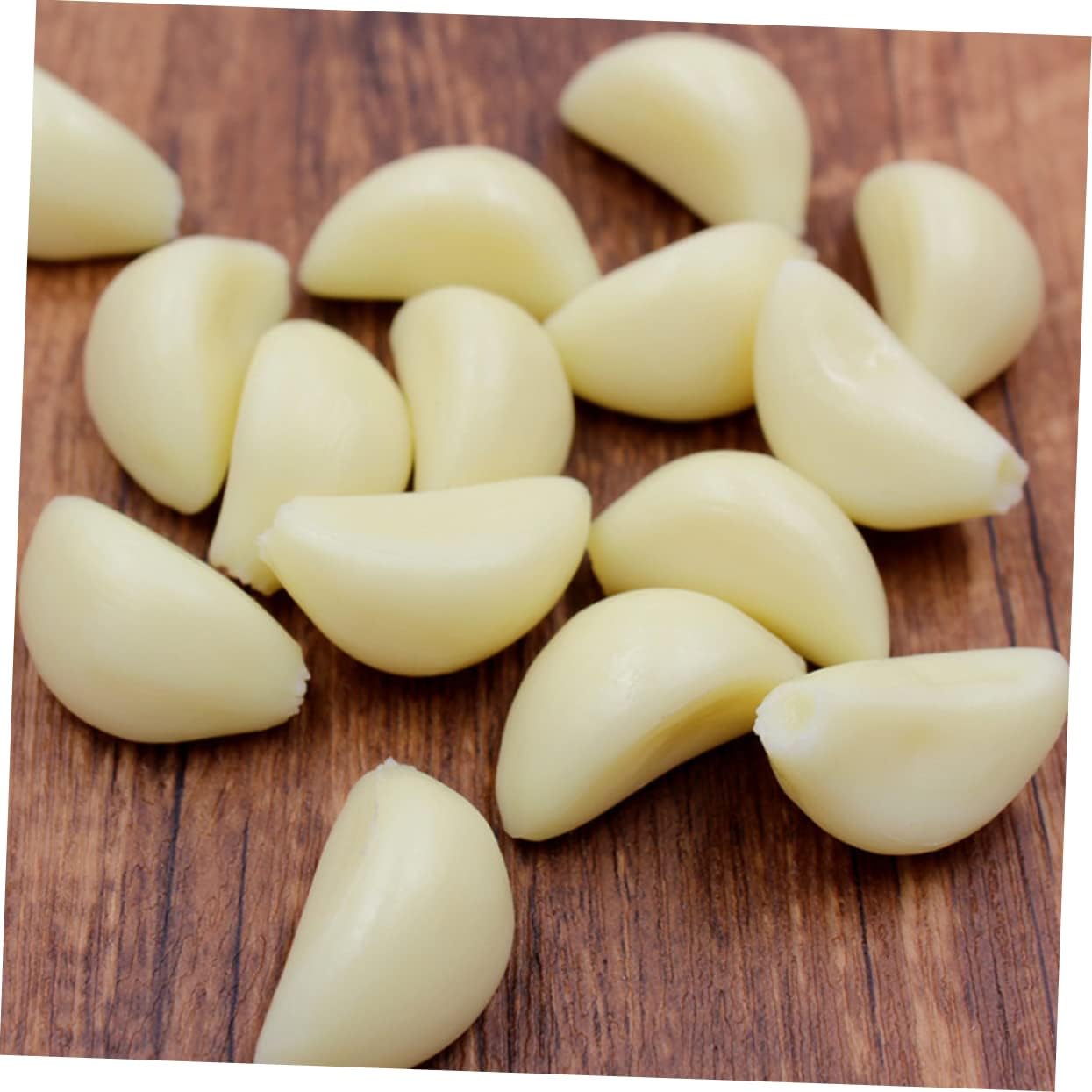 IMIKEYA Realistic Artificial Garlic Cloves for Kitchen Photography and Display