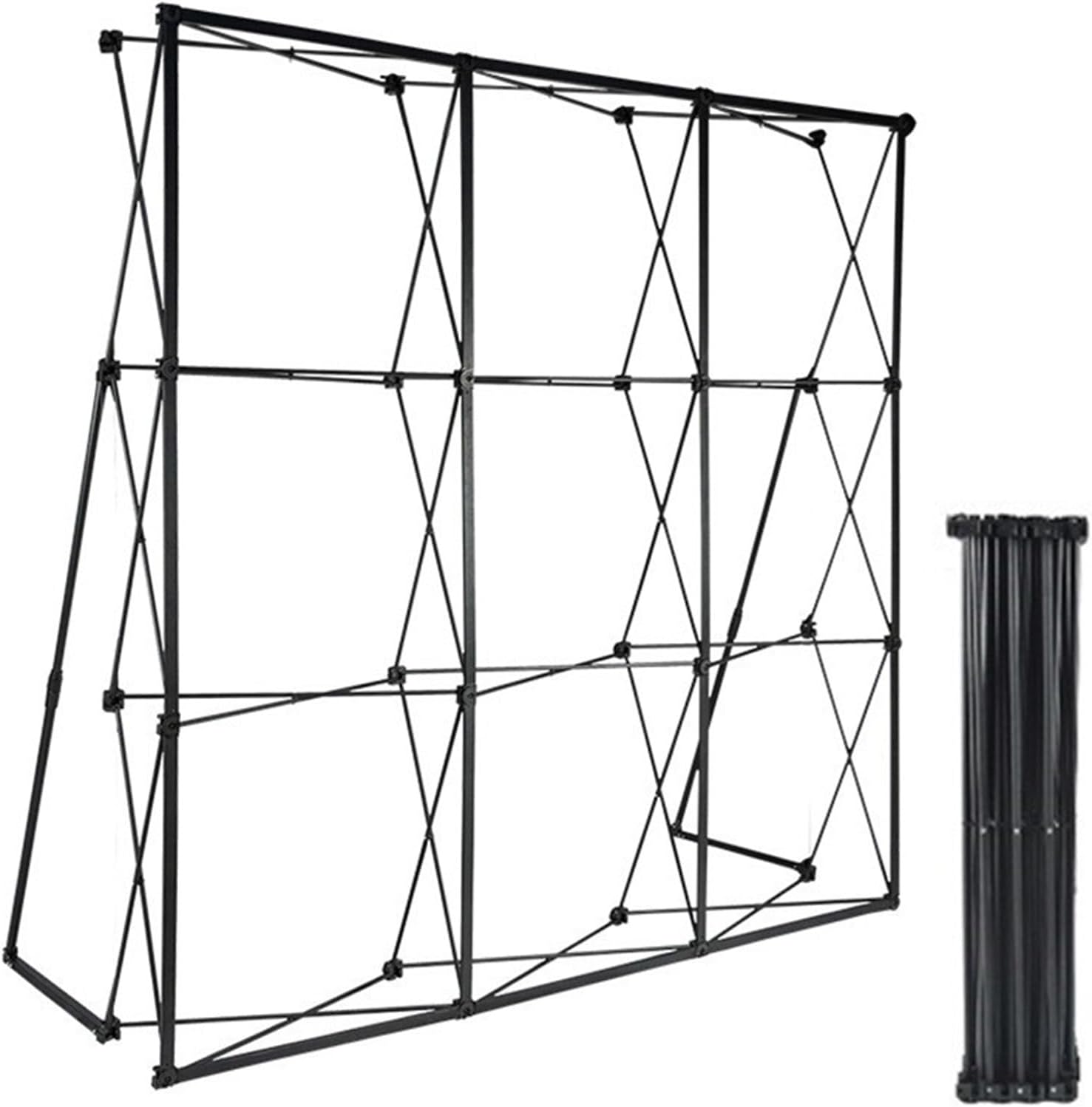 Collapsible Pop Up Backdrop Stand - 5-174ft Tension Fabric Display