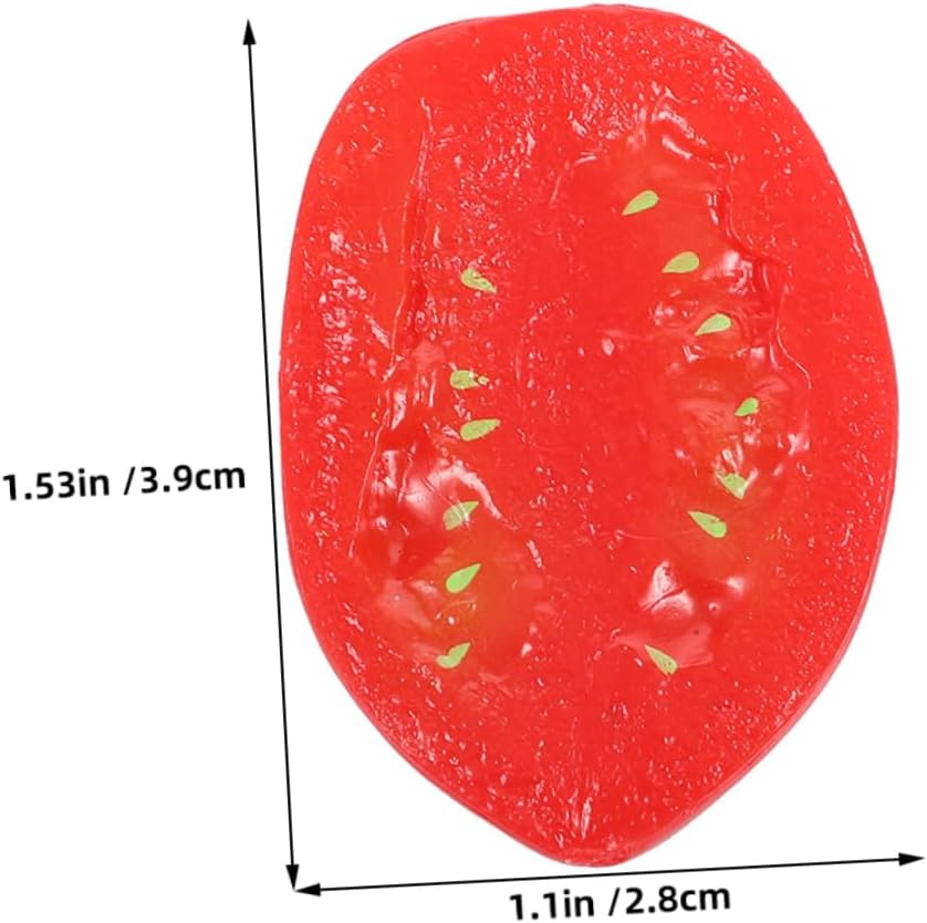 Zerodeko 10pcs Lifelike Cherry Tomato Models