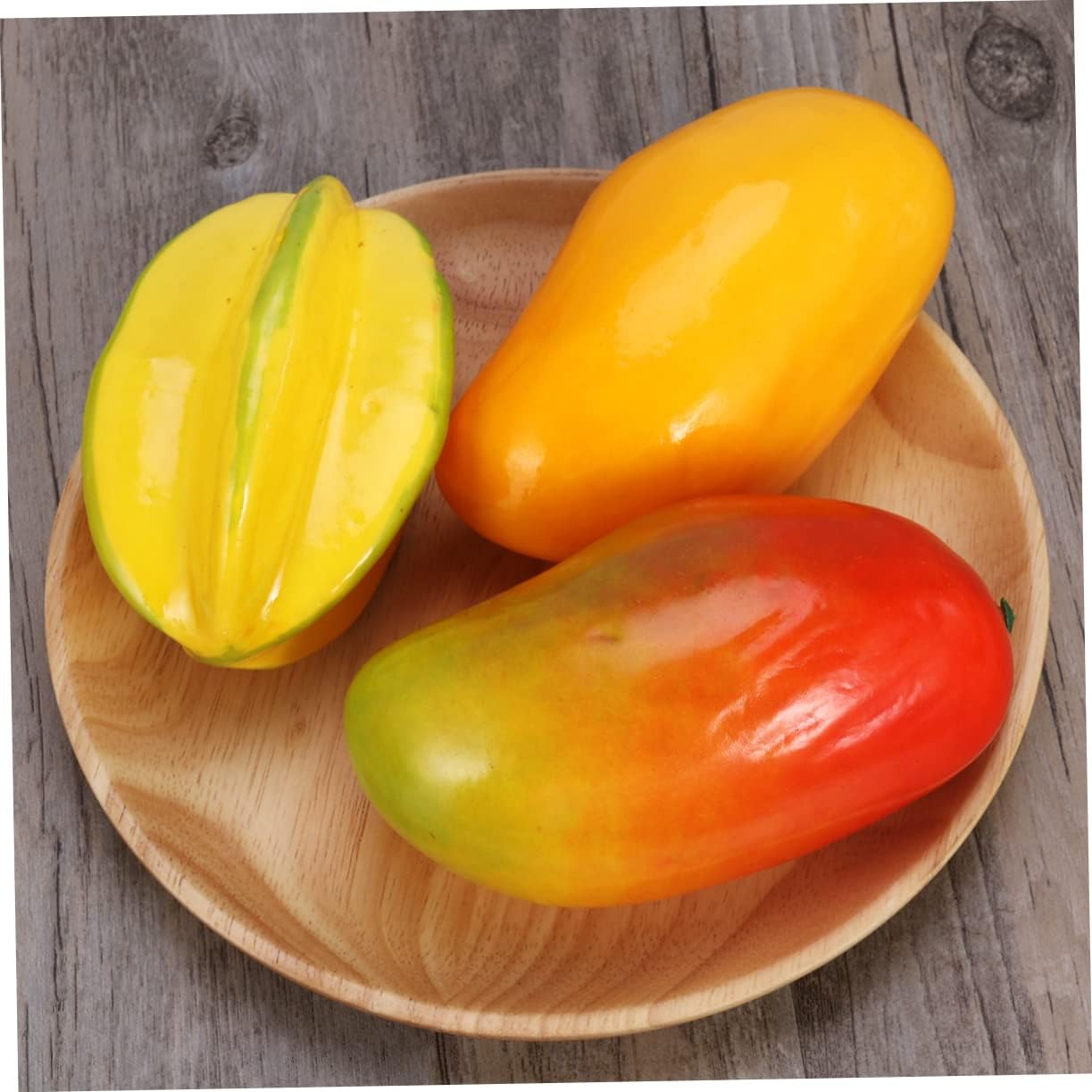 GLEAVI Artificial Mango Photo Prop for Display