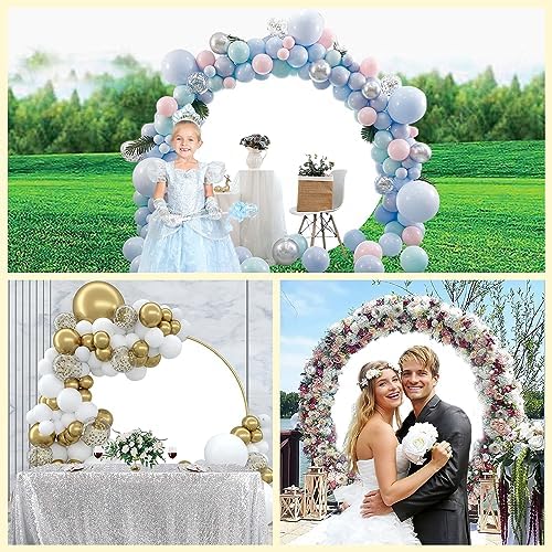 4ft Diameter Black White Retro Clock Photography Backdrop