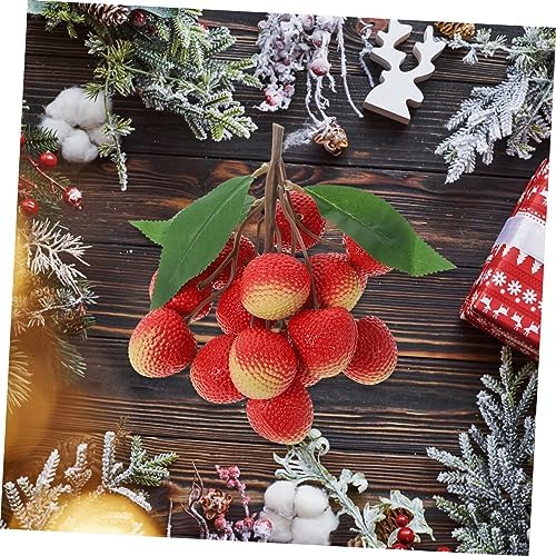 Wakauto Realistic Artificial Lychee Posing Prop