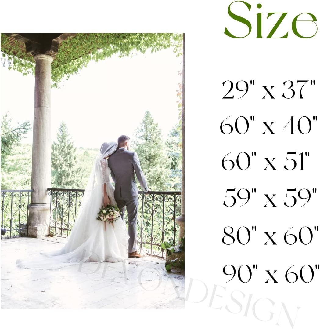 Miss to Mrs Backdrop - Taupe 60x80 Inch Bridal Shower Banner