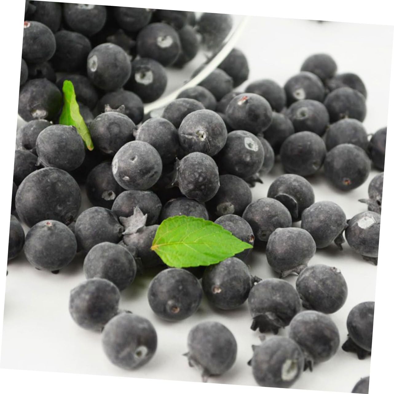 PRETYZOOM 24Pcs Realistic Blueberry Posing Props