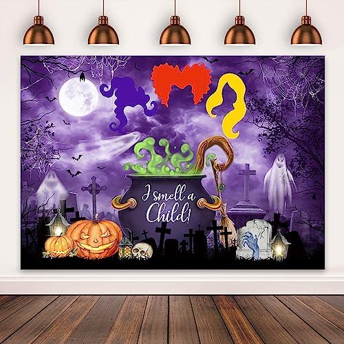 Mocsicka Halloween Baby Shower Backdrop 10x7ft