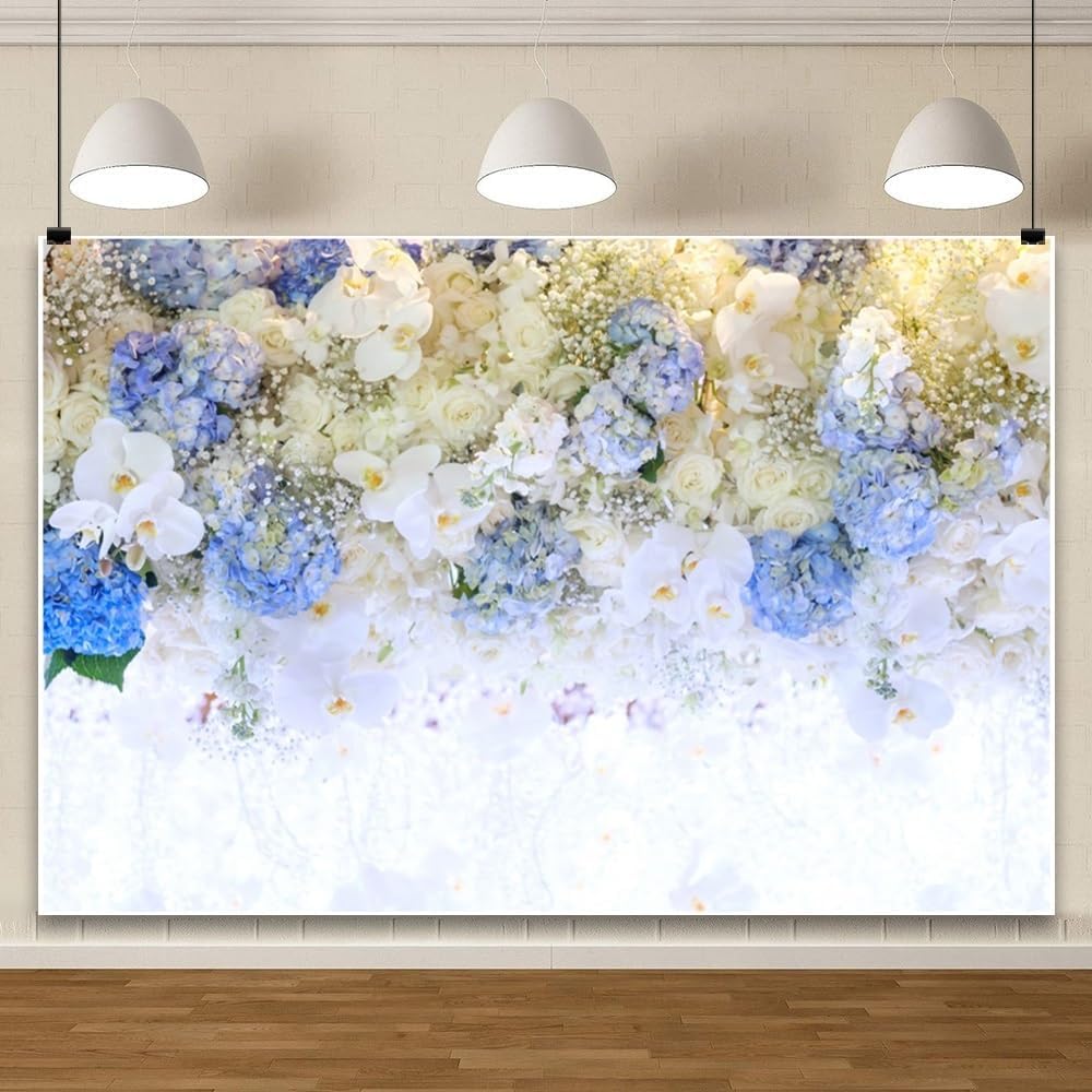 Yeele 10x8ft Wedding Flower Backdrop for Photo Shoots