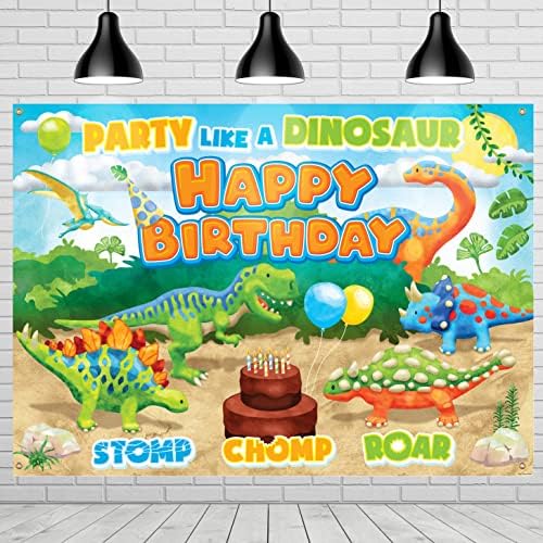 Treasures Gifted Dinosaur Backdrop 425ft x 6ft