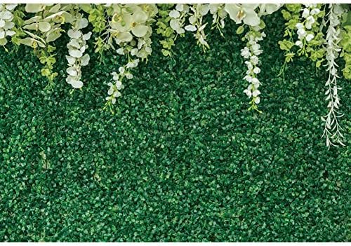 AOFOTO 7x5ft Greenery Leaves Wedding Backdrop