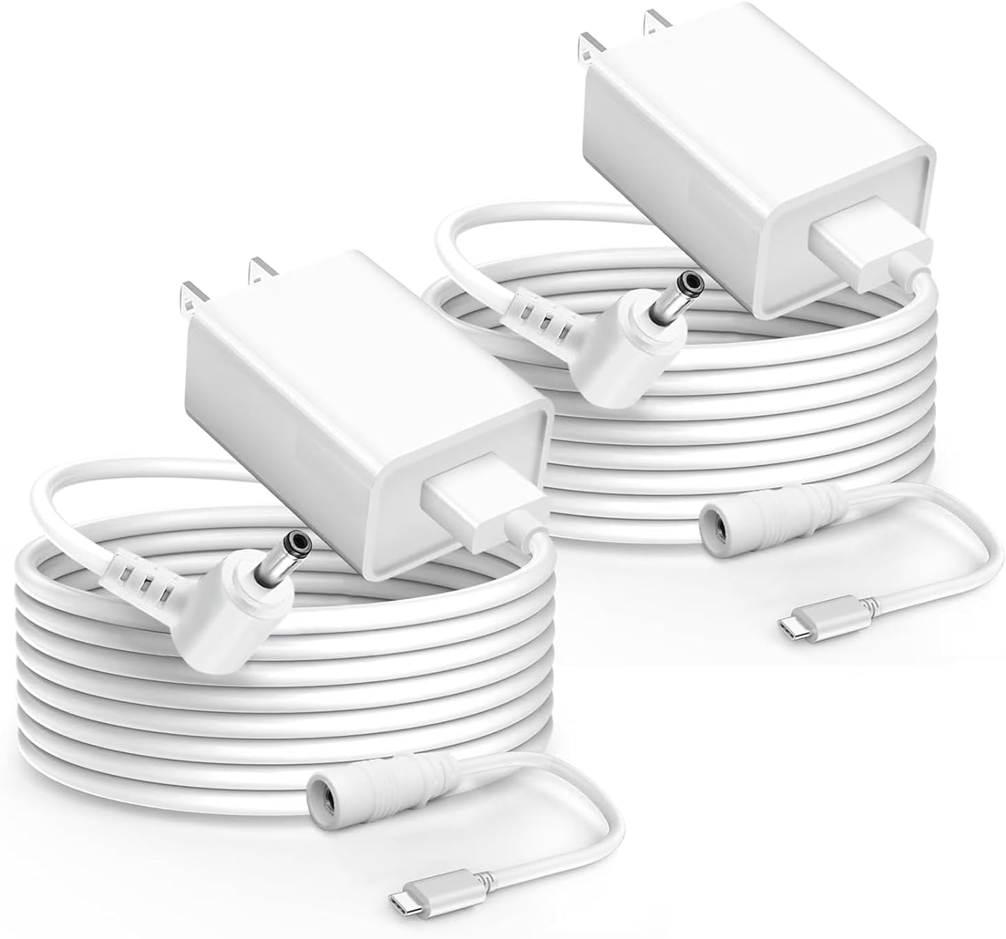 2 Pack Ring Indoor Outdoor Power Adapter Charger Cable