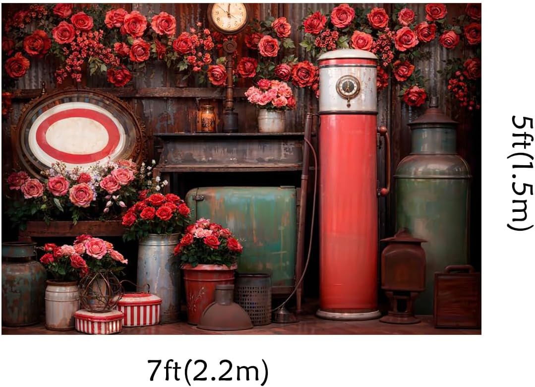 Kate 7x5ft Happy Valentine Day Backdrop