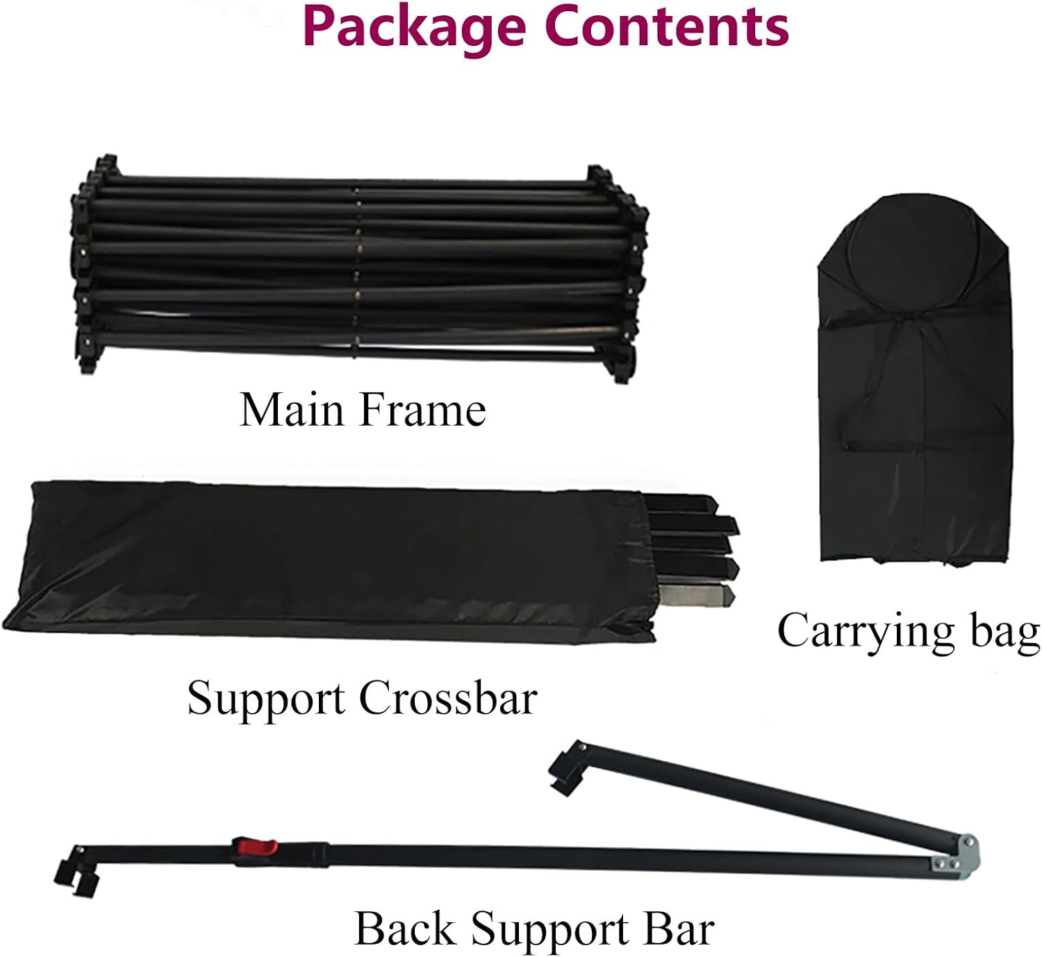 Iron Frame X Banner Stand for Events and Exhibits