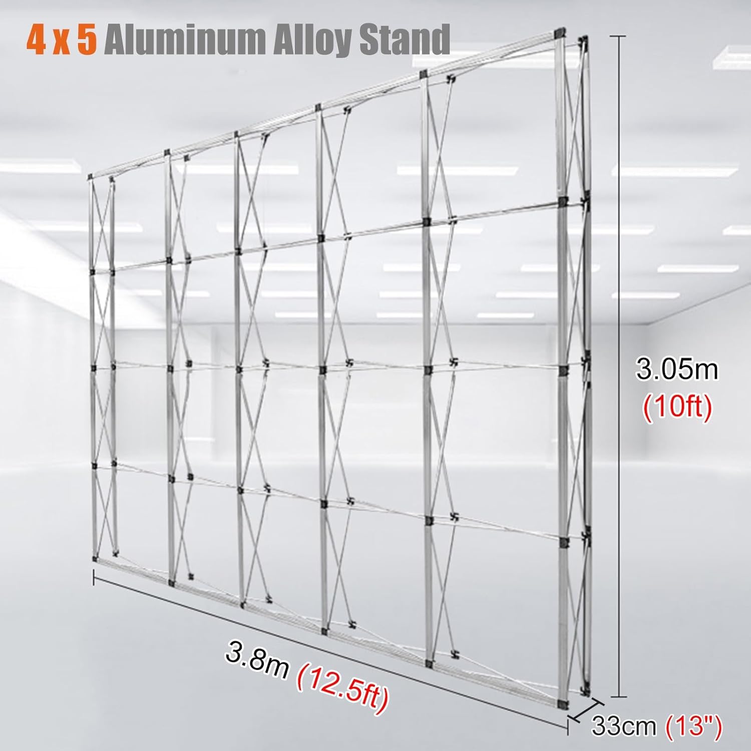 Portable Aluminum Booth Display Stand for Weddings and Events