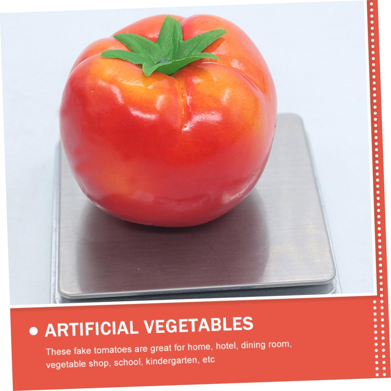 Zerodeko 15 Piece Foam Artificial Tomato Decor