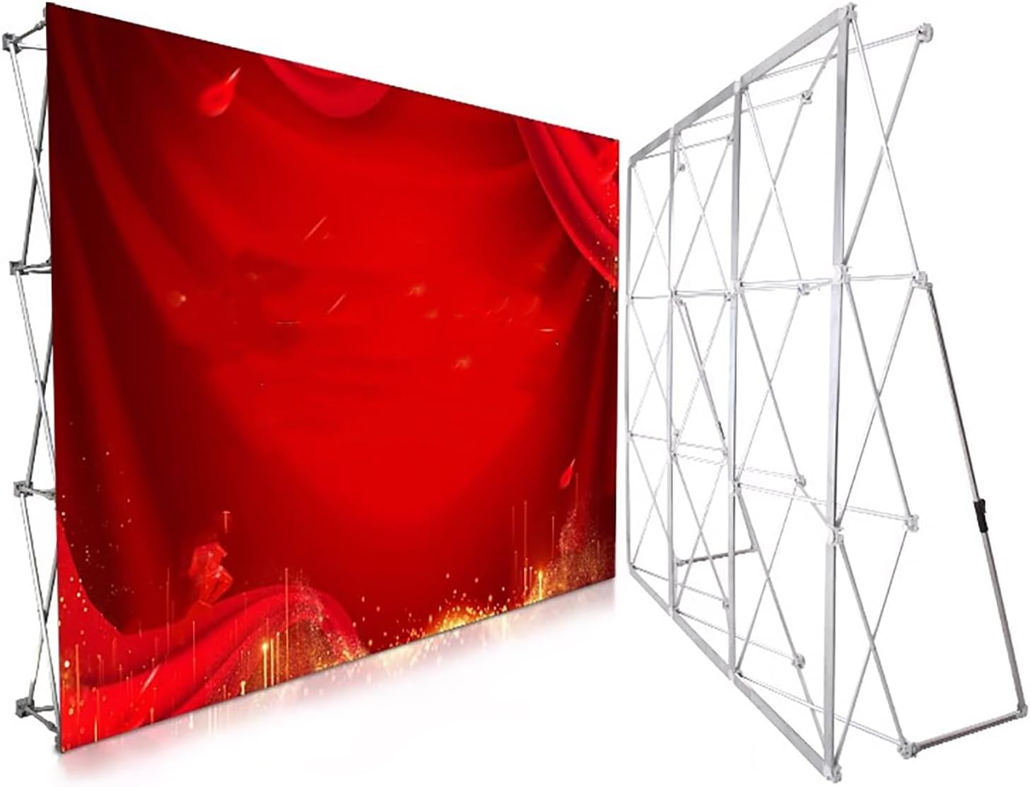 Portable Pop Up Display Stand 10x10ft Aluminum Frame