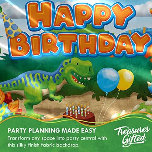 Treasures Gifted Dinosaur Backdrop 425ft x 6ft