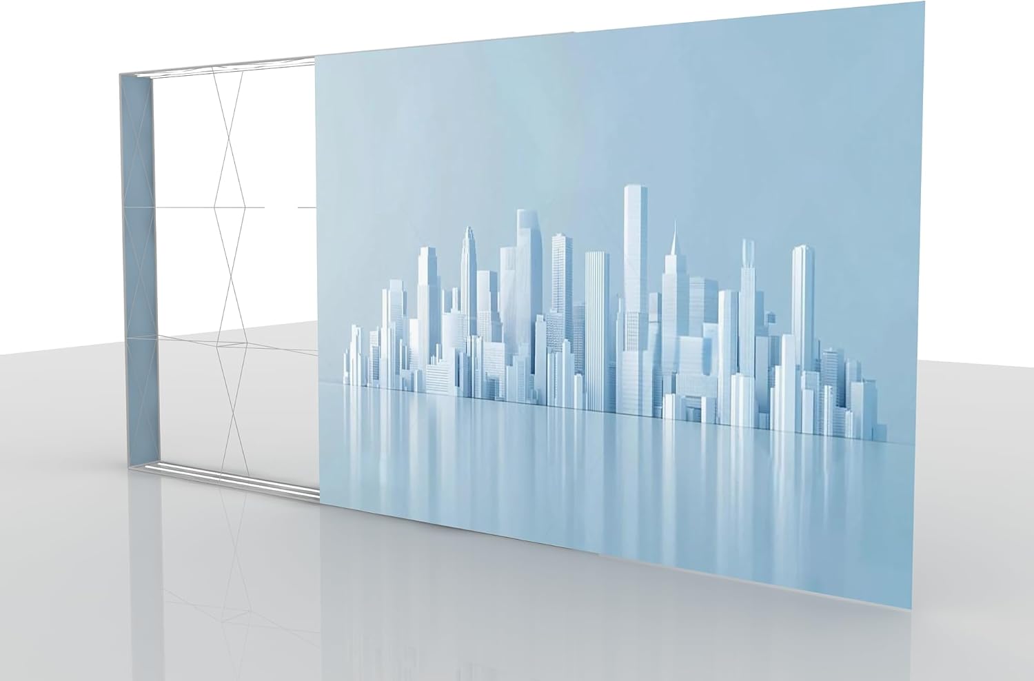 Custom Pop Up Display Collapsible Stand for Trade Shows and Weddings