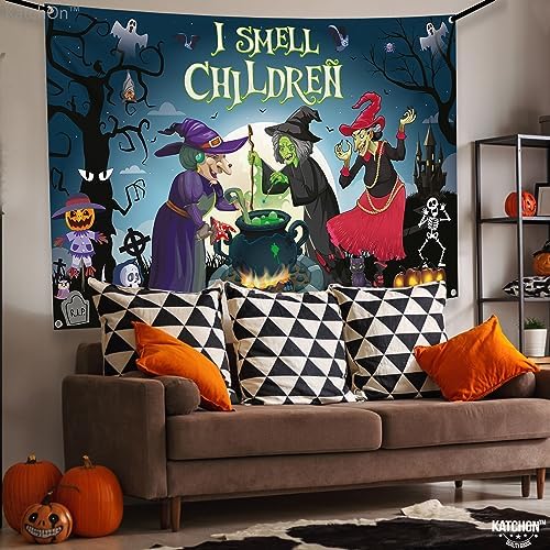 Spooky I Smell Children Halloween Banner - 72x44 Inch