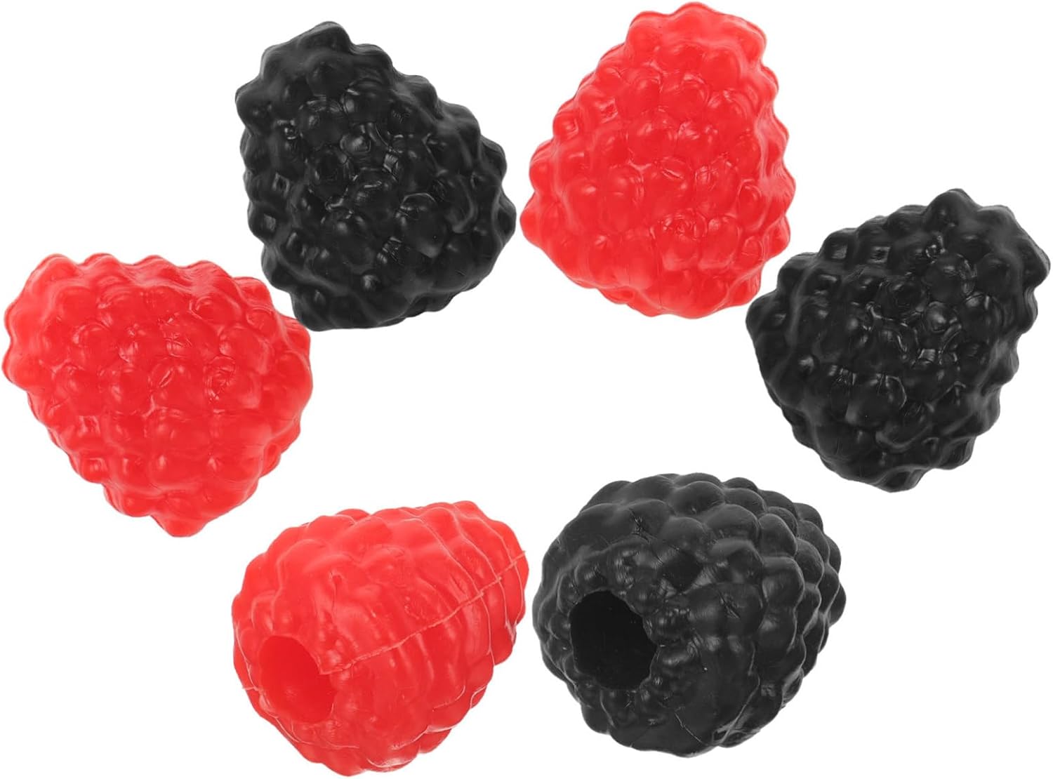 Amosfun 6Pcs Artificial Raspberry Posing Props