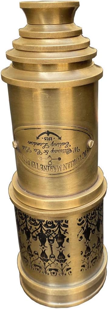 Brass Handheld Pirate Spyglass Telescope
