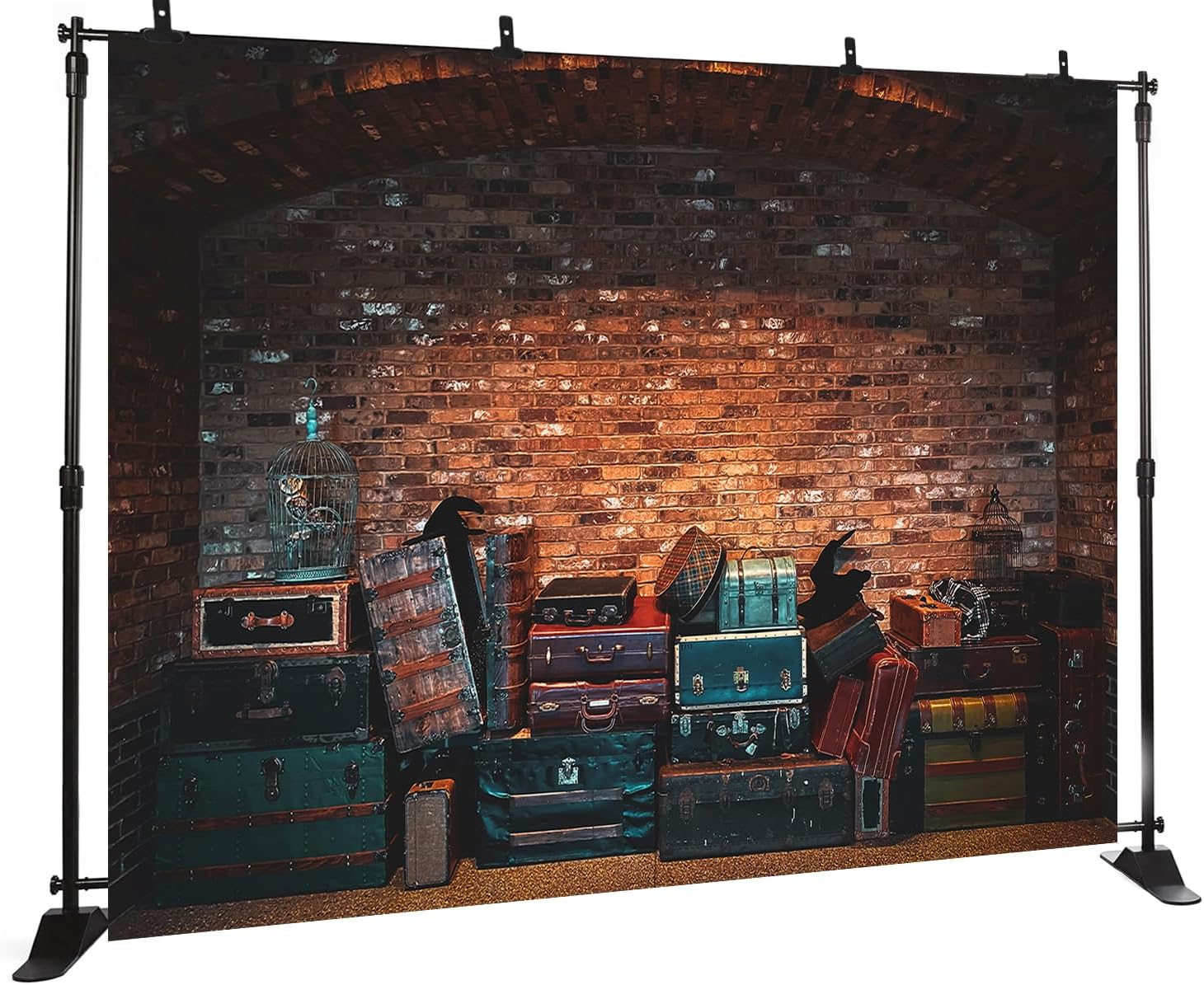 Platform 9 King Train Station Photo Backdrop 5x3ft