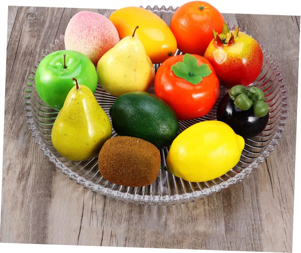DECHOUS Creative Red Yellow Mango Artificial Decor