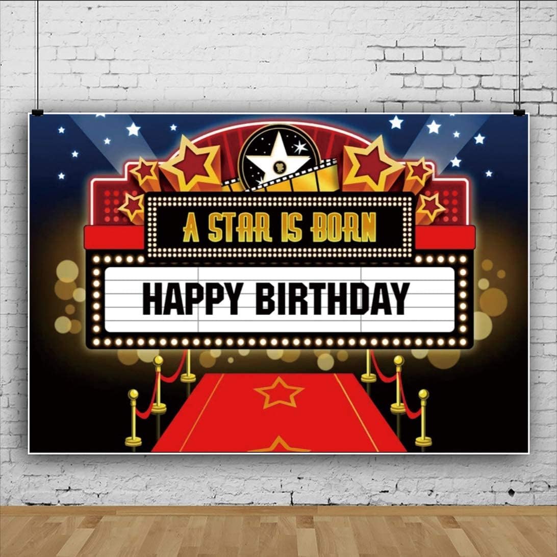 OERJU 10x8ft Red Carpet Photo Backdrop