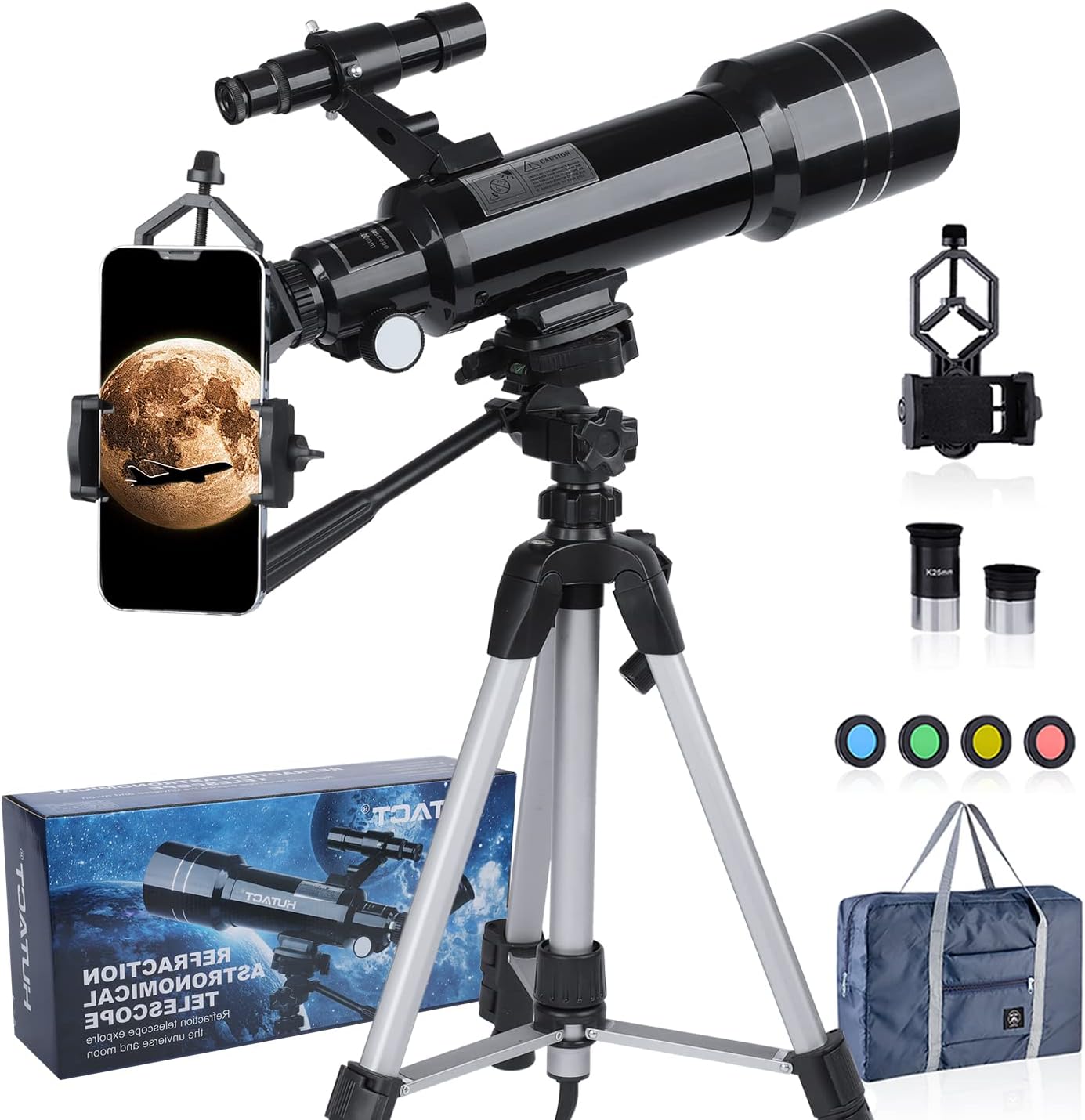 HUTACT HD 400 Telescope for Kids and Adults