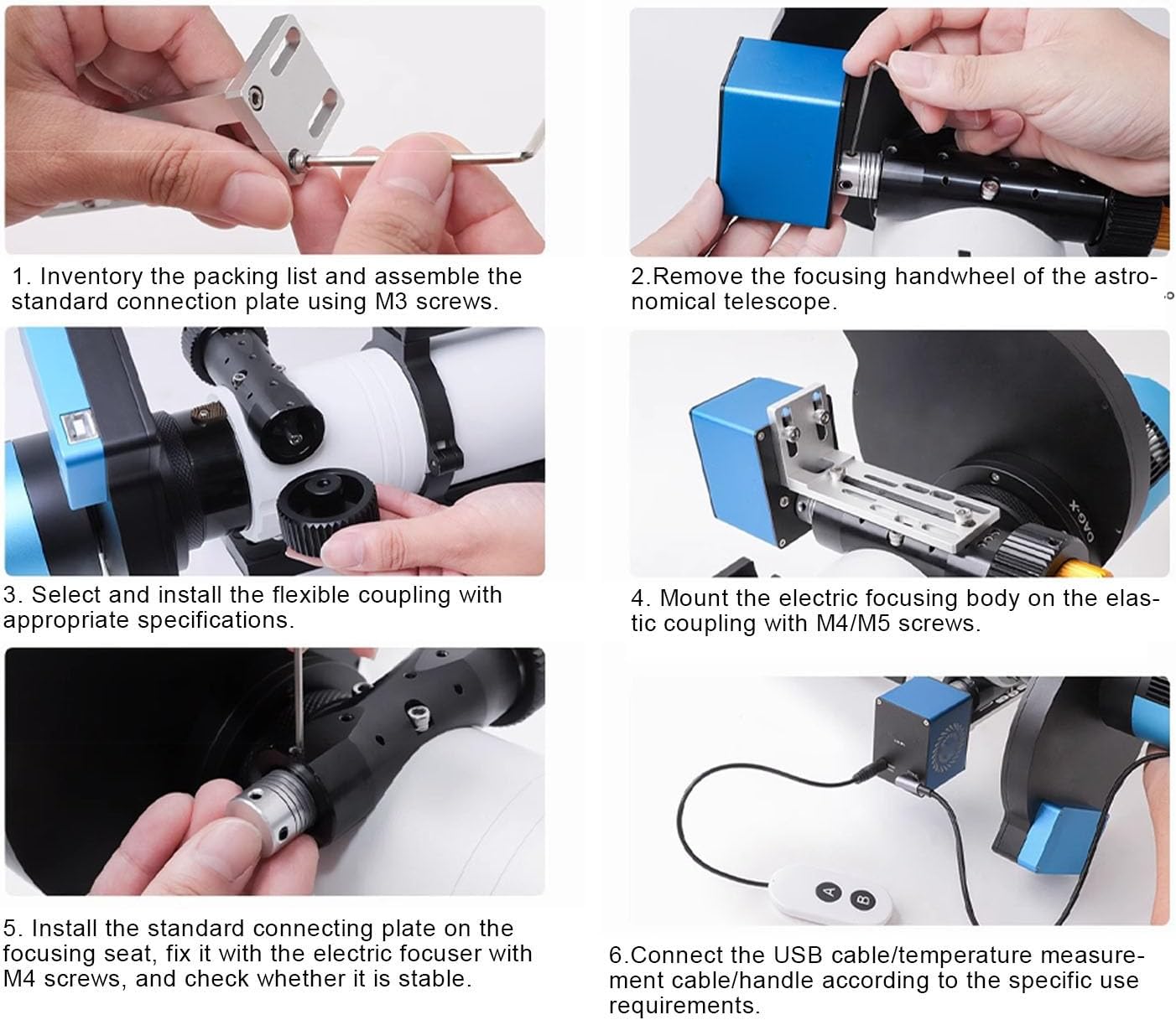Akozon Astronomical Electric Focusing Telescope Attachment