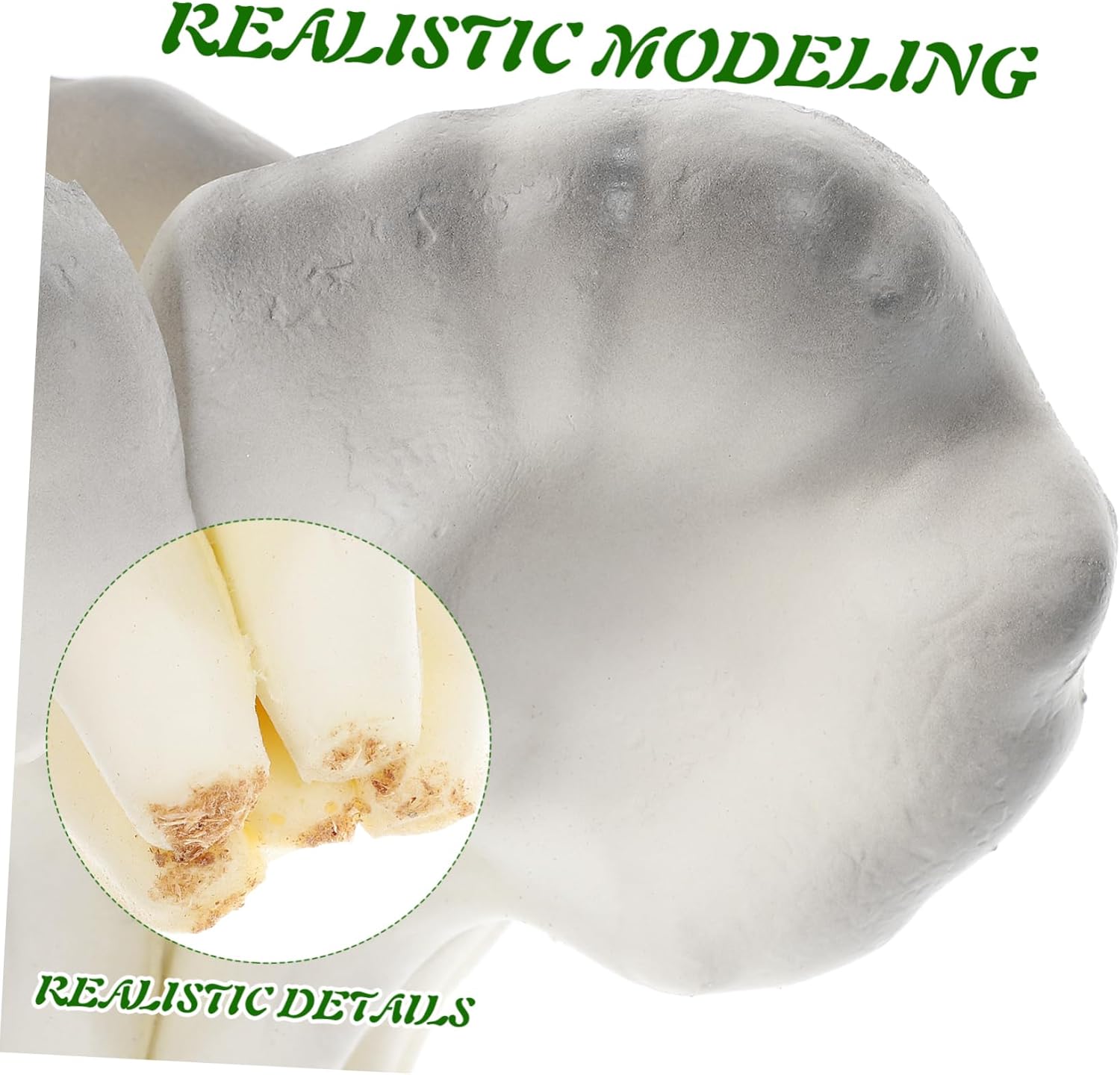 VALICLUD Realistic Mushroom Figurine Desktop Photo Prop