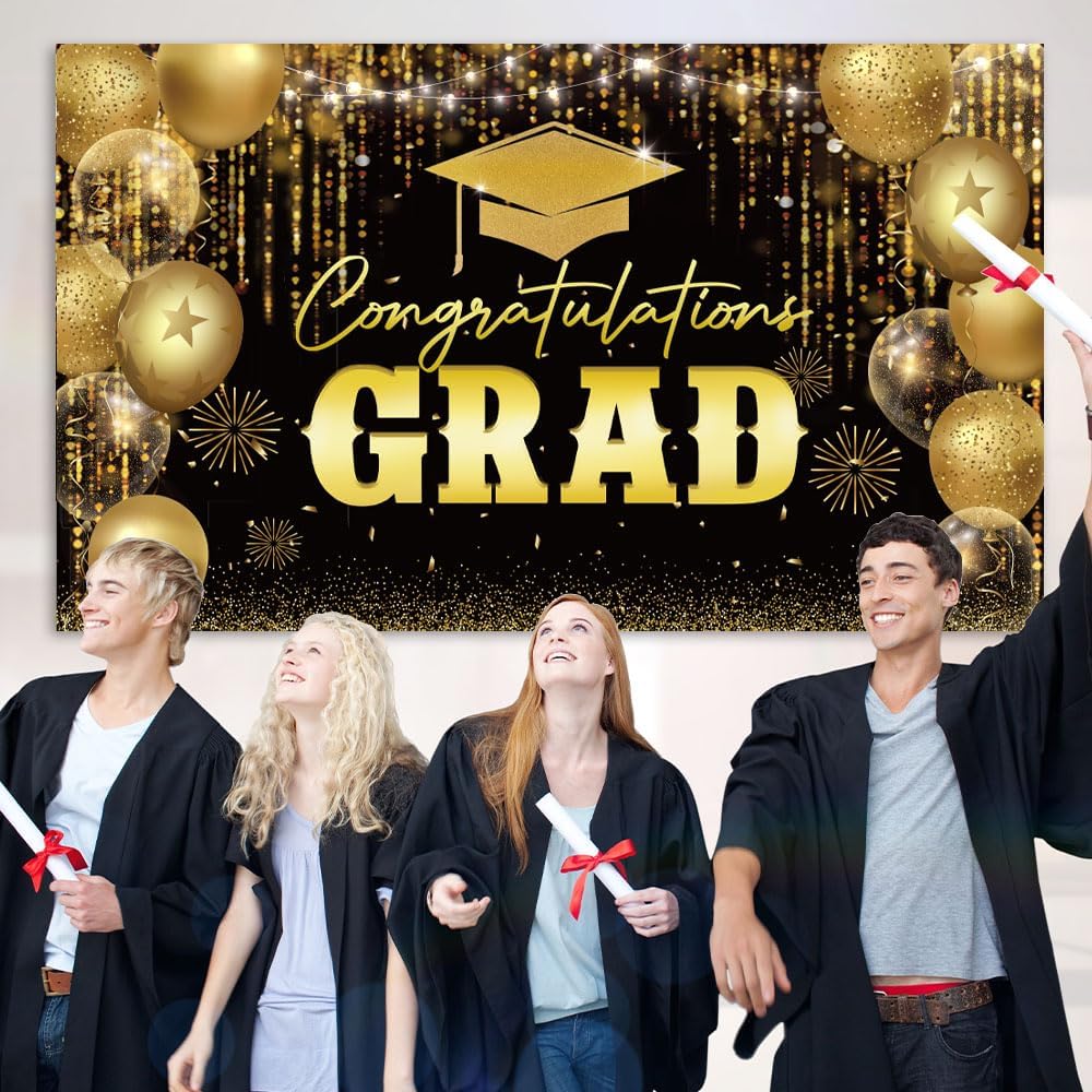 2025 Graduation Party Decorations Congrats Banner