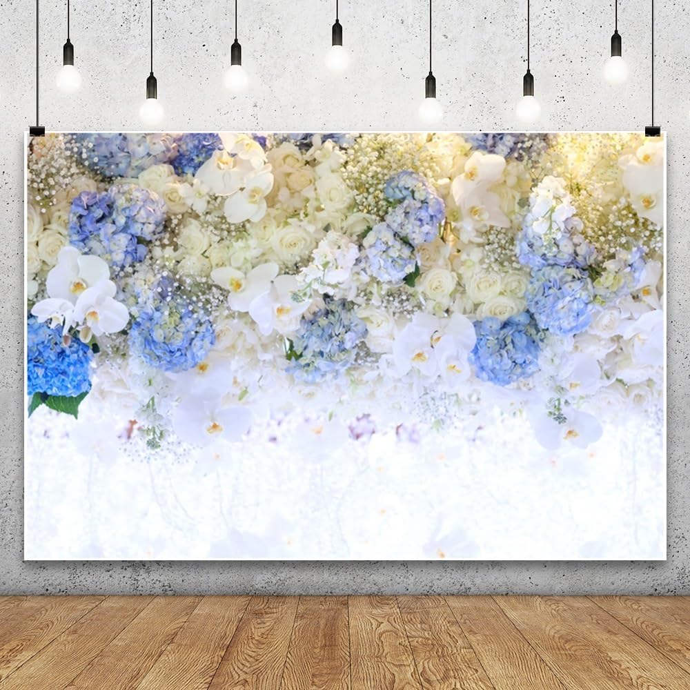 Yeele 10x8ft Wedding Flower Backdrop for Photo Shoots