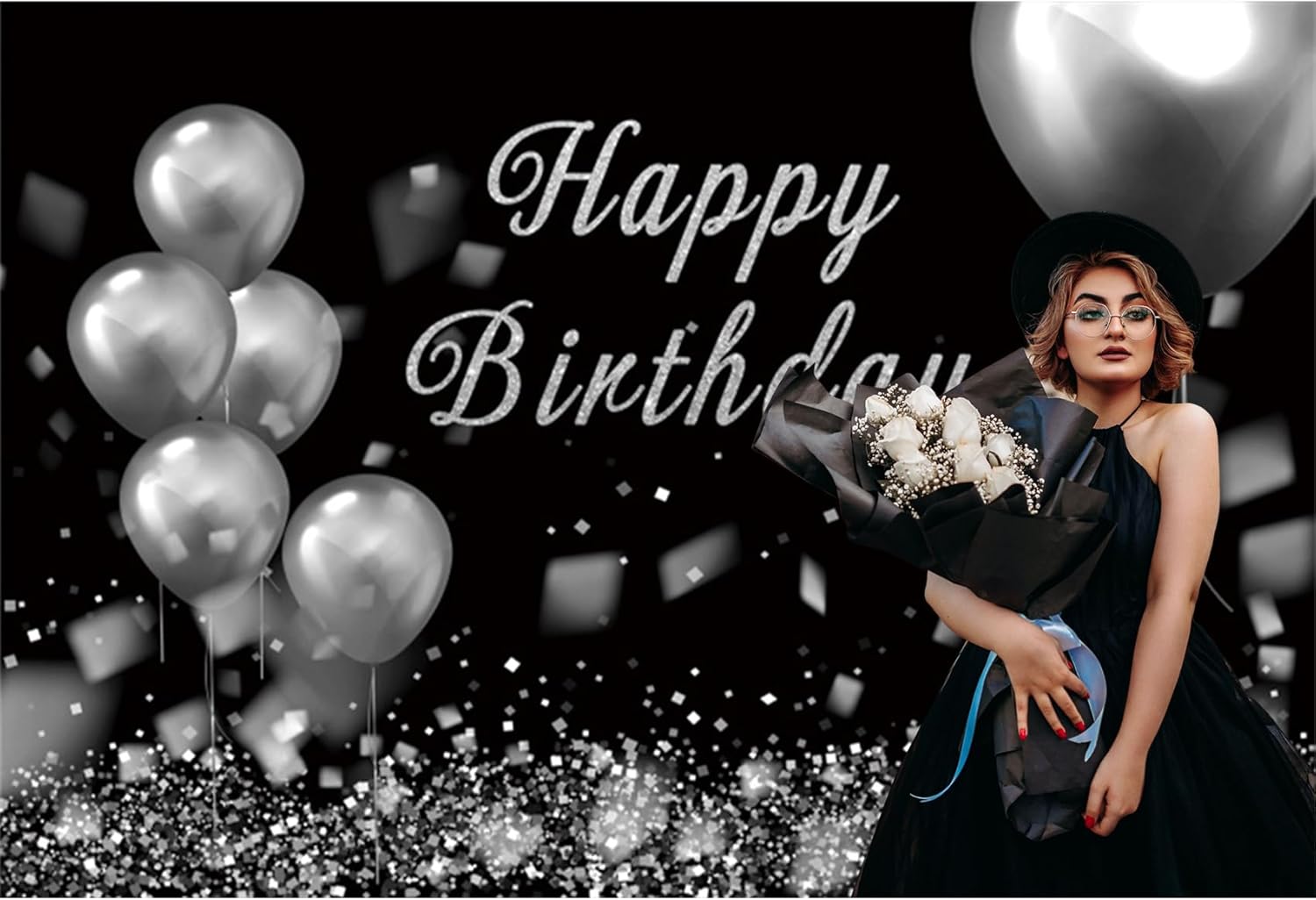 Baocicco 7x5ft Birthday Party Photo Backdrop