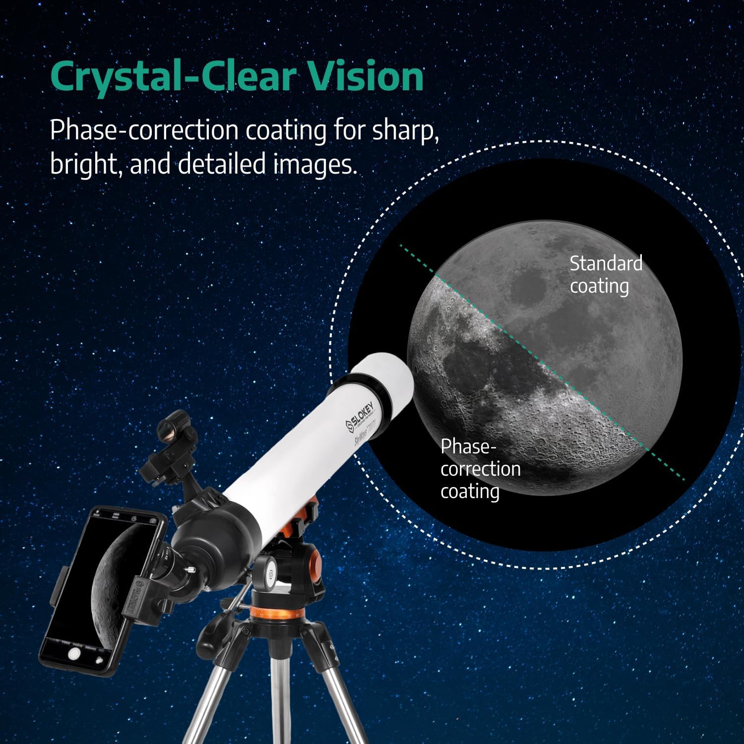 Slokey Discover The World 70mm Astronomy Telescope