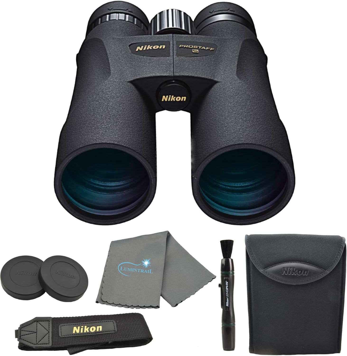 Nikon PROSTAFF 5 10x50 Binoculars with Case and Strap