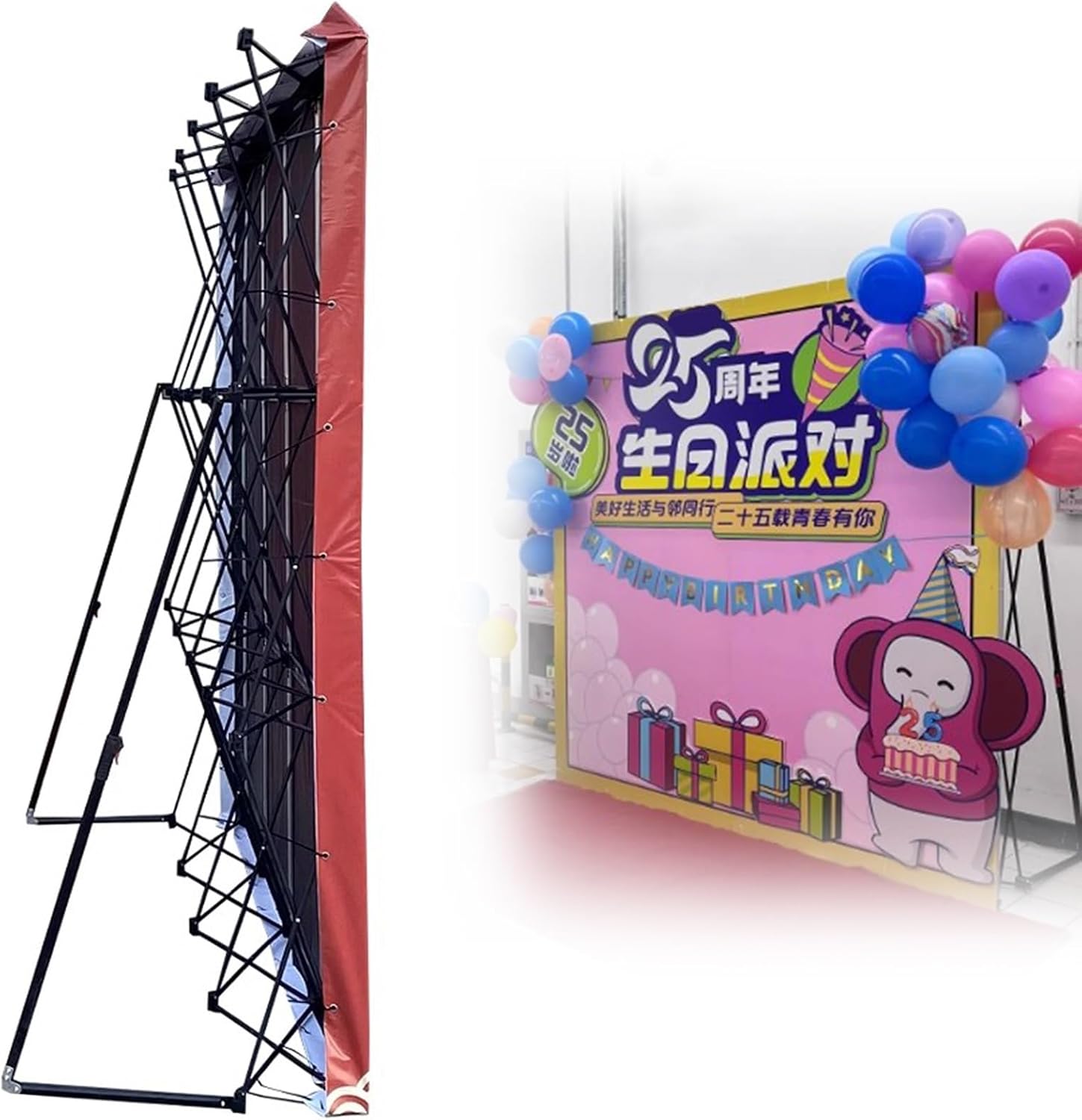 23m x 533m Pop Up Display Stand for Events and Exhibitions