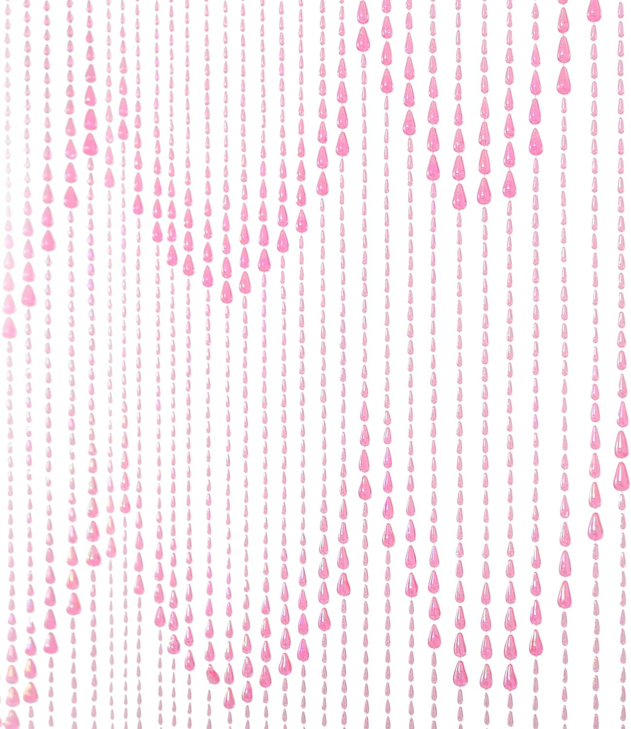 FlavorThings Iridescent Raindrops Beaded Curtain 34 Strands