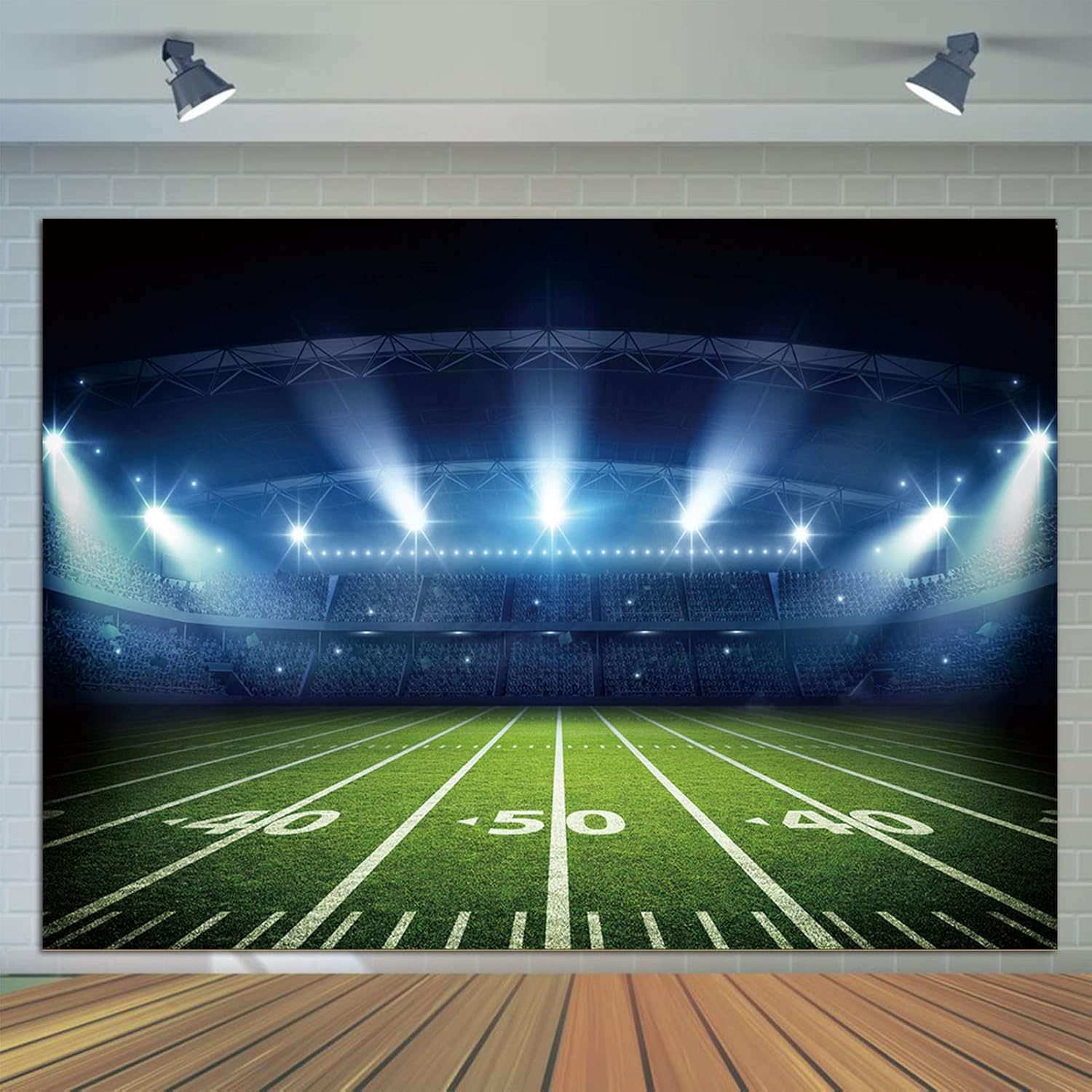 Qian Football Stadium Photo Background 7x5ft