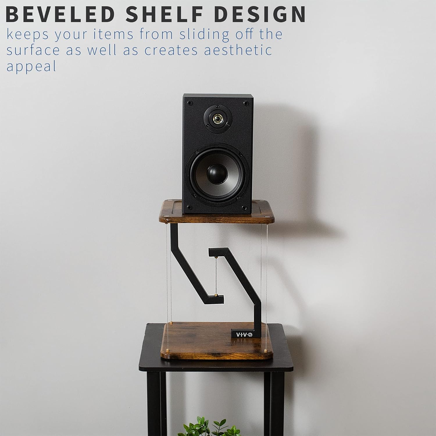 Vivo Anti-Gravity Speaker Stand - 15 Inch Modern Floating Holder