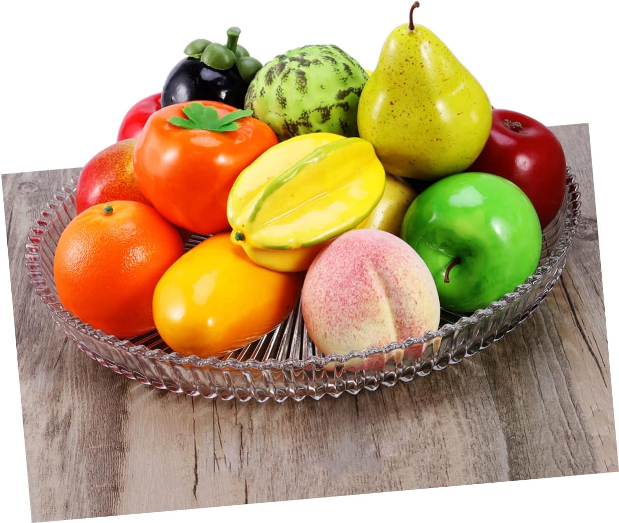 Realistic Red Yellow Mango Artificial Fruit Display Prop
