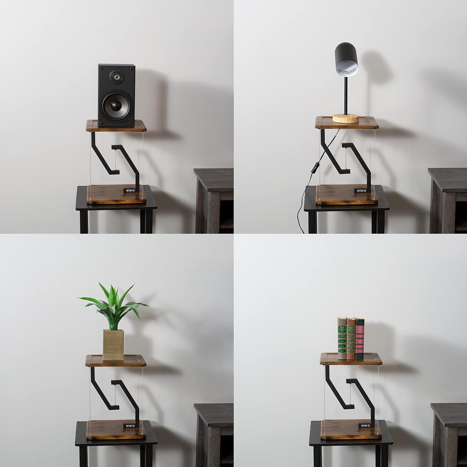 Vivo Anti-Gravity Speaker Stand - 15 Inch Modern Floating Holder
