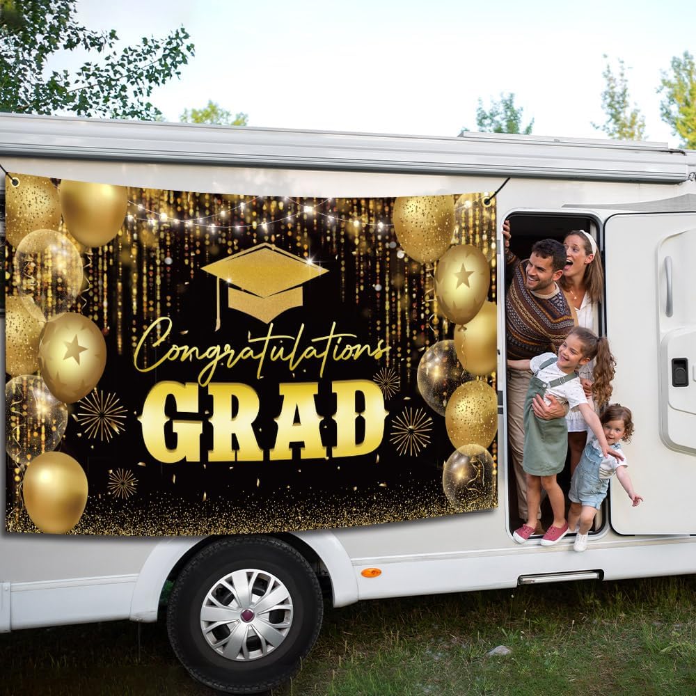 2025 Graduation Party Decorations Congrats Banner