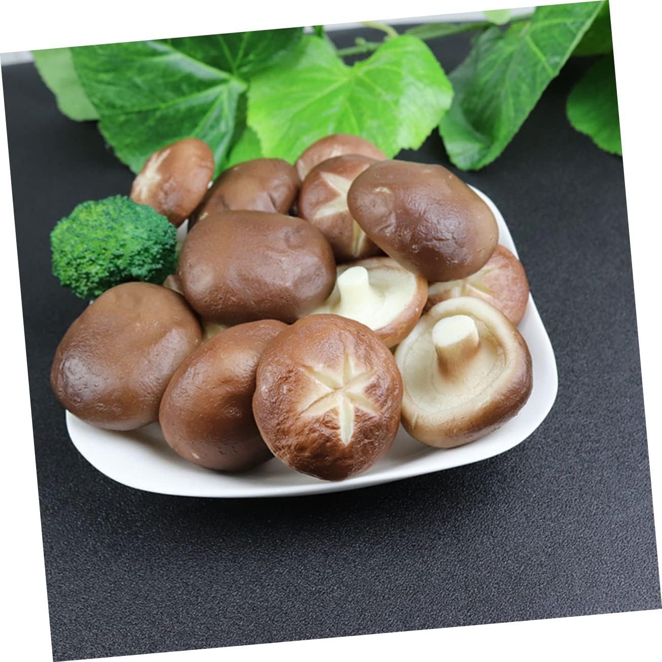 Happyyami 6Pcs Simulated Mushroom Models for Home Decor