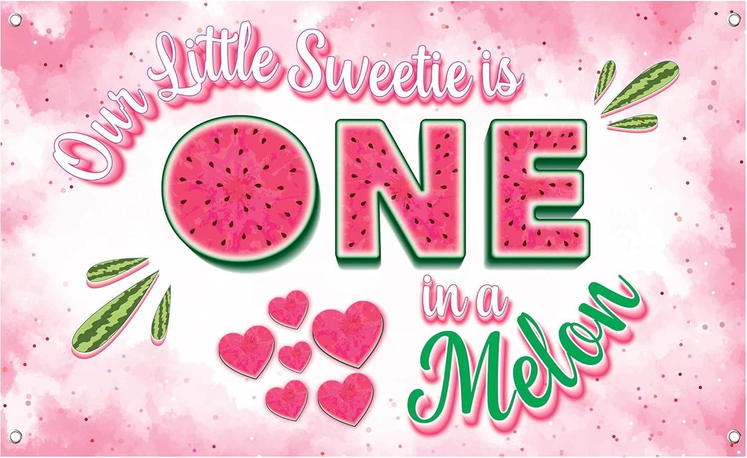 XtraLarge One in a Melon Backdrop - 72x44 Inch