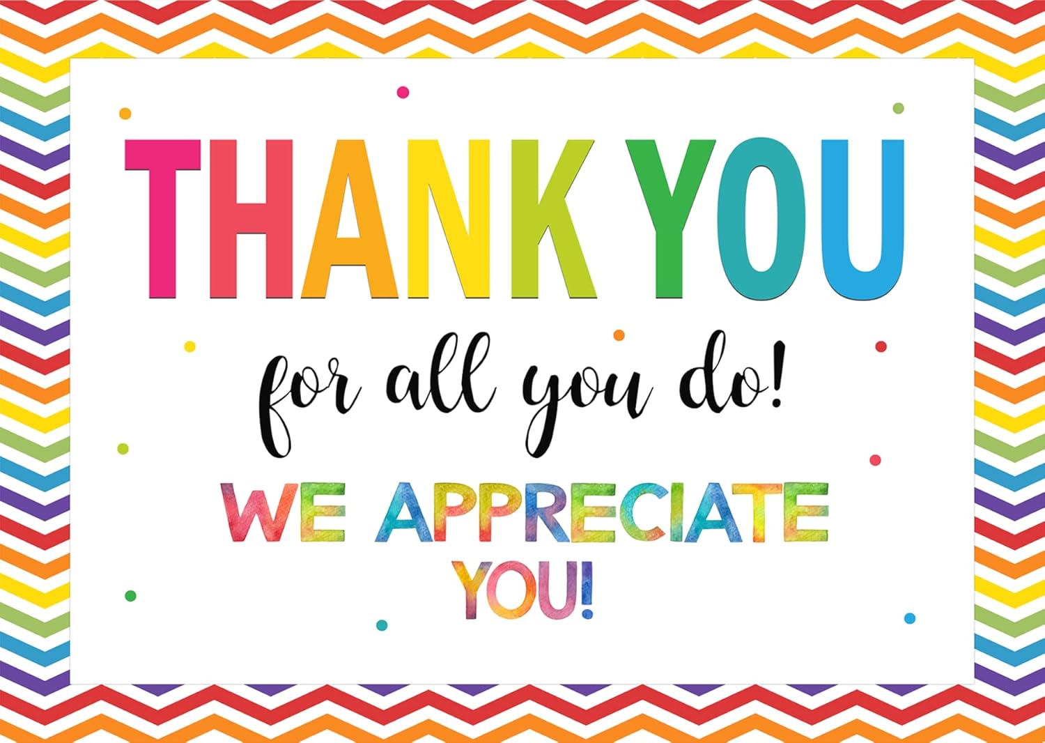 LTLYH 7x5ft Thank You Backdrop for Graduations and Appreciation