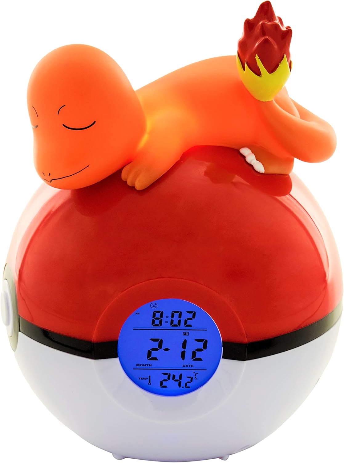 811368 Pokemon Charmander Light Up FM Alarm Clock