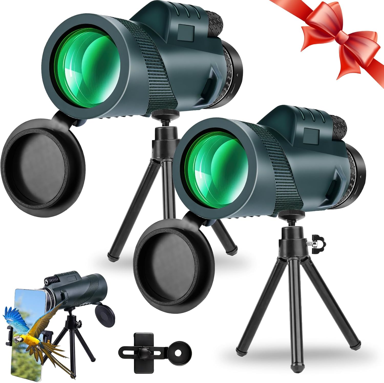 80x100 HD High-Powered Monocular Telescope
