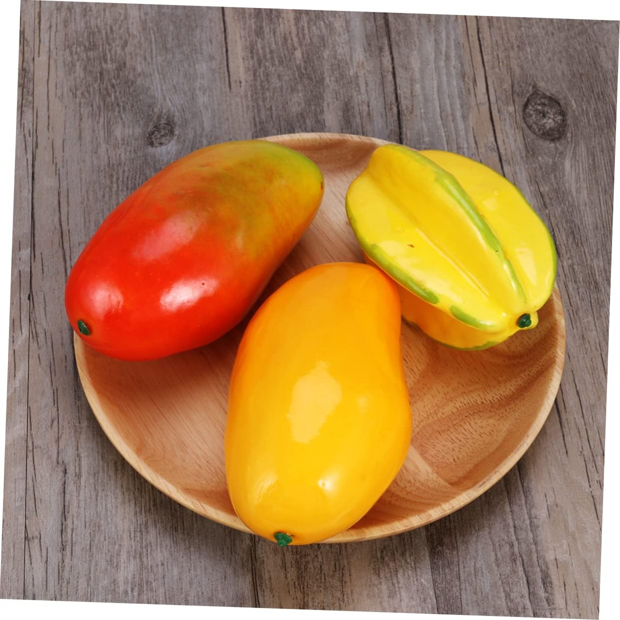 GLEAVI Artificial Mango Photo Prop for Display