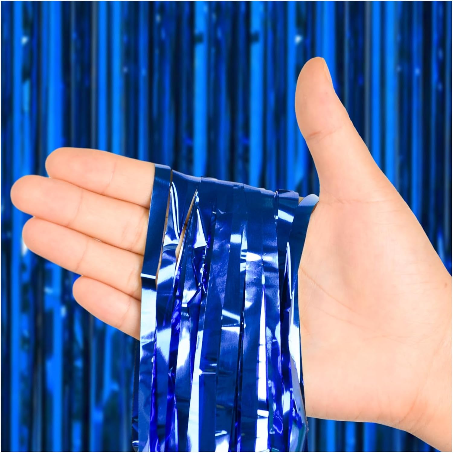 3 Pack Tinsel Curtain Party Decorations