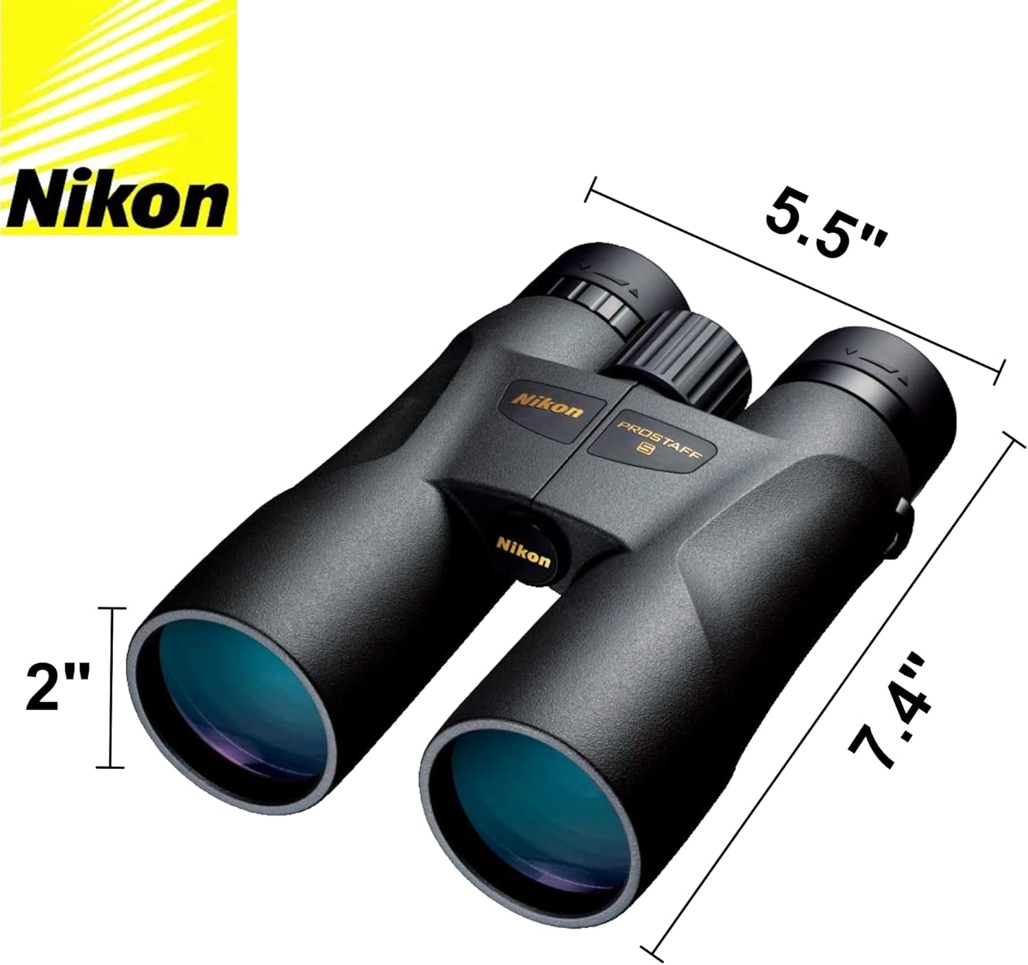 Nikon PROSTAFF 5 10x50 Binoculars with Case and Strap