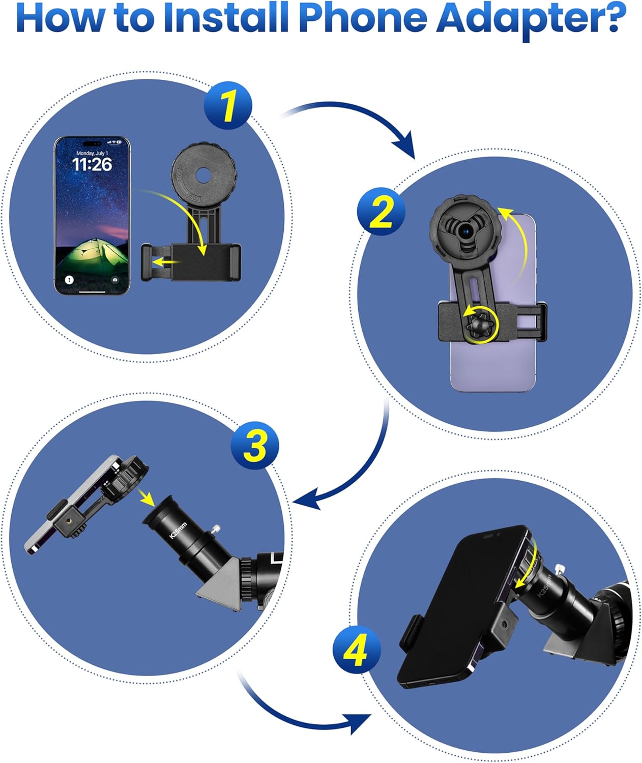 ESSLNB 80mm Telescope with Stargazing App
